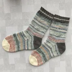手編み靴下