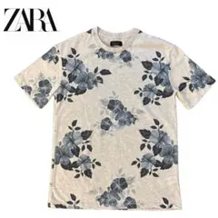 ZARA MAN メンズTシャツ　花柄