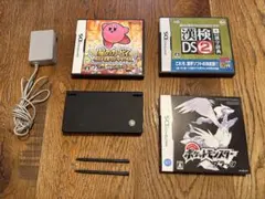 ニンテンドーDSi 本体 ソフト3本セット ポケモンブラック 動作確認済
