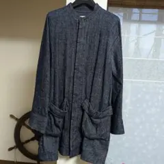 新品 中川政七商店 インディゴリネン製 ワークコート - メルカリ