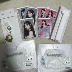 TWICE ダヒョン トレカ うちわグリップ ラバーネームキーホルダー