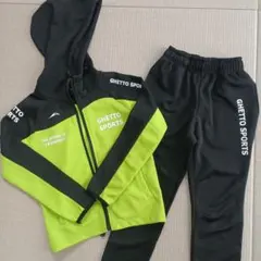 GHETTO SPORTS キッズ ジャージ 上下セット120cm