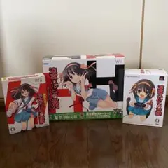 涼宮ハルヒの並列 涼宮ハルヒの戸惑 涼宮ハルヒの激動 フィギュア Wii PS2