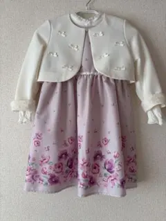 anyfam 入学式 120cmフォーマルワンピース ジャケット ブラウス 3点