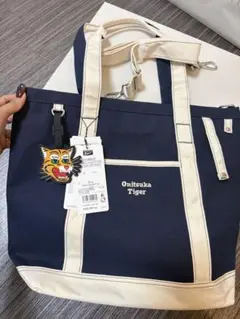 Onitsuka Tiger SMALL CANVAS TOTE BAG