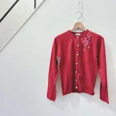 TERRASSE DUFFERIN/花柄刺繍/セットアップ/ニット/カーディガン