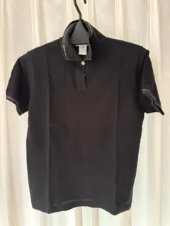 NINA RICCI ブラック ポロシャツ Sのサムネイル