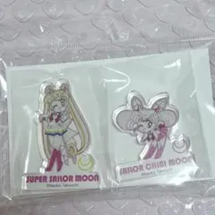 セーラームーン アクリルフィギュア2個セット ミニキャラ セーラーちびムーン