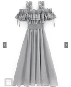 【新品未使用】GRL フリルオフショルコルセットワンピース mb1584