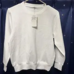 ホワイト トレーナー サイズ140
