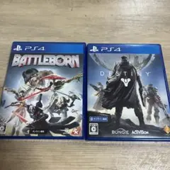 ps4 ソフト 4本セット (うちオンライン専用 2本)
