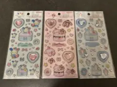 【正規品】キラキラジュエルシール サンリオ3枚セット