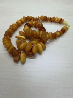 あ*か様 極美品 ロイヤルアンバー天然琥珀 ネックレス　高級品　0111