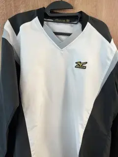 MizunoPro Vネック スポーツウェア グレー/ブラック