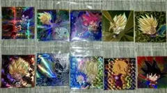 ドラゴンボールウエハースシール10枚セット