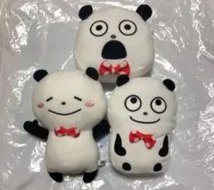 にしむらゆうじ ごきげんぱんだ バラエティぬいぐるみポーチ 3種セット