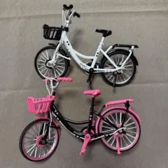 Disney ぬいもーず専用ミニチュア自転車 2台セットのサムネイル