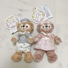 ダッフィー　シェリーメイ　ぬいぐるみバッジ　ぬいバ　スターリードリームス
