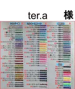 ter.a　様　専用