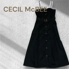セシルマクビー　CECI McBEE 【M】　ベルト付き ブラック
