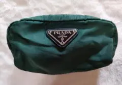 PRADA ティッシュケース プラダ カーキ ティッシュカバー - メルカリ