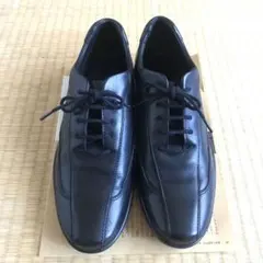 フェラガモ　本革　レースアップシューズ