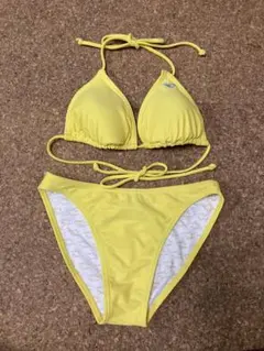 ROXY 紐ビキニ セパレート 水着 イエローMのサムネイル