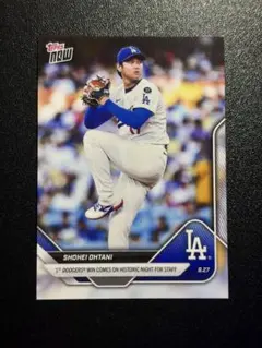 ドジャース移籍後初勝利 大谷翔平 2025 Topps Now 621