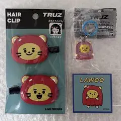 TRUZ LAWOO キラキラ めじるしアクセサリー ヘアクリップ ラウ