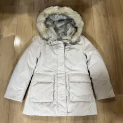 一度のみ着用　美品　ユニクロ　UNIQLO　ウルトラウォーム　ダウン　アイボリー