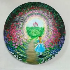 風景画 猫 アクリル絵画 一緒に帰れば怖くないにゃぁ♡ - メルカリ