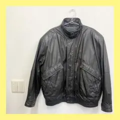 ☆nonchalant ansメンズ レザージャケット ブルゾン ブラッLL韓国