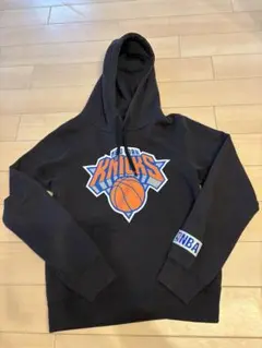 NBA パーカー　KNICKS 古着　キッズ　ミニバス　バスケ
