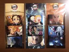 鬼滅の刃　無限列車　スクエア缶バッジセット