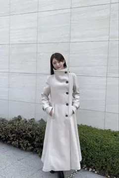 rienda リエンダ オーバーネックシンデレララインコート