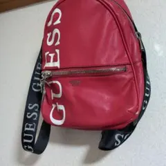 GUESS 赤 リュック・バックパック