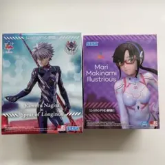 Luminasta エヴァンゲリオン 渚カヲル 真希波マリ フィギュア2体のサムネイル