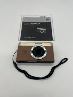 Kodak PIXPRO C1 ブラウン 美品 コダック コンデジ - メルカリ