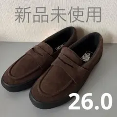 【新品未使用】VANS ローファー V196CF CN ブラウン 26.0cm
