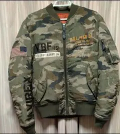 アヴィレックス　VBF151エディションフルカモフラ仕様 MA-1