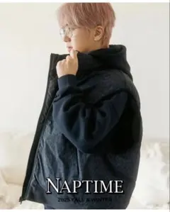 Naptime Nissy中綿リバーシブルベストBLACK×総柄BLACK M Nissy Naptime ダウンベスト アイボリー - メルカリ