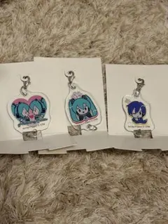 初音ミク・KAITO アクリルチャーム