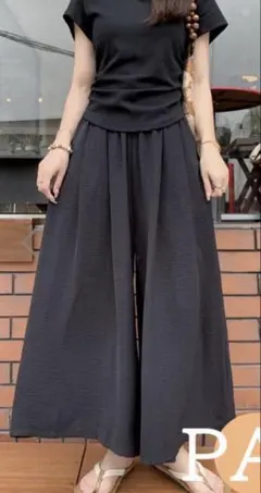 ガウチョパンツ フレアパンツ ワイドパンツ