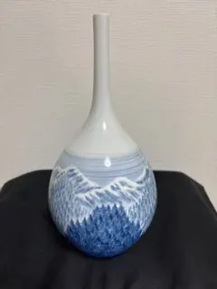 吉田里香　京都工芸美術作家協会会員　花器　現代芸術　置物　オブジェQ2778 吉田里香 京都工芸美術作家協会会員 花器 現代芸術 置物 オブジェQ2778