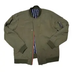 IN HERIT リバーシブルMA-1 オリーブ