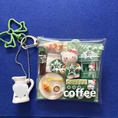 ガチャ詰めポーチ キティ カフェ