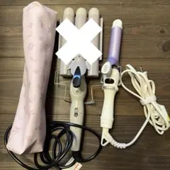 SALONIA ミニカールヘアアイロン（ラプンツェル） パープル