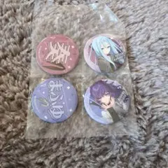 キャラクター缶バッジセット 4個