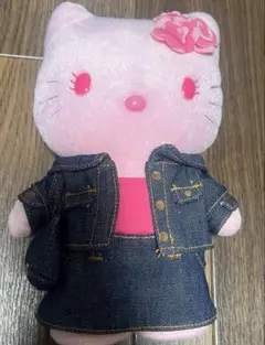 ハローキティ デニムジャケット ぬいぐるみ マクドナルド