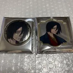 炎炎ノ消防隊 原画展 くじ C賞 アルティメタル缶バッジ 新門紅丸 展